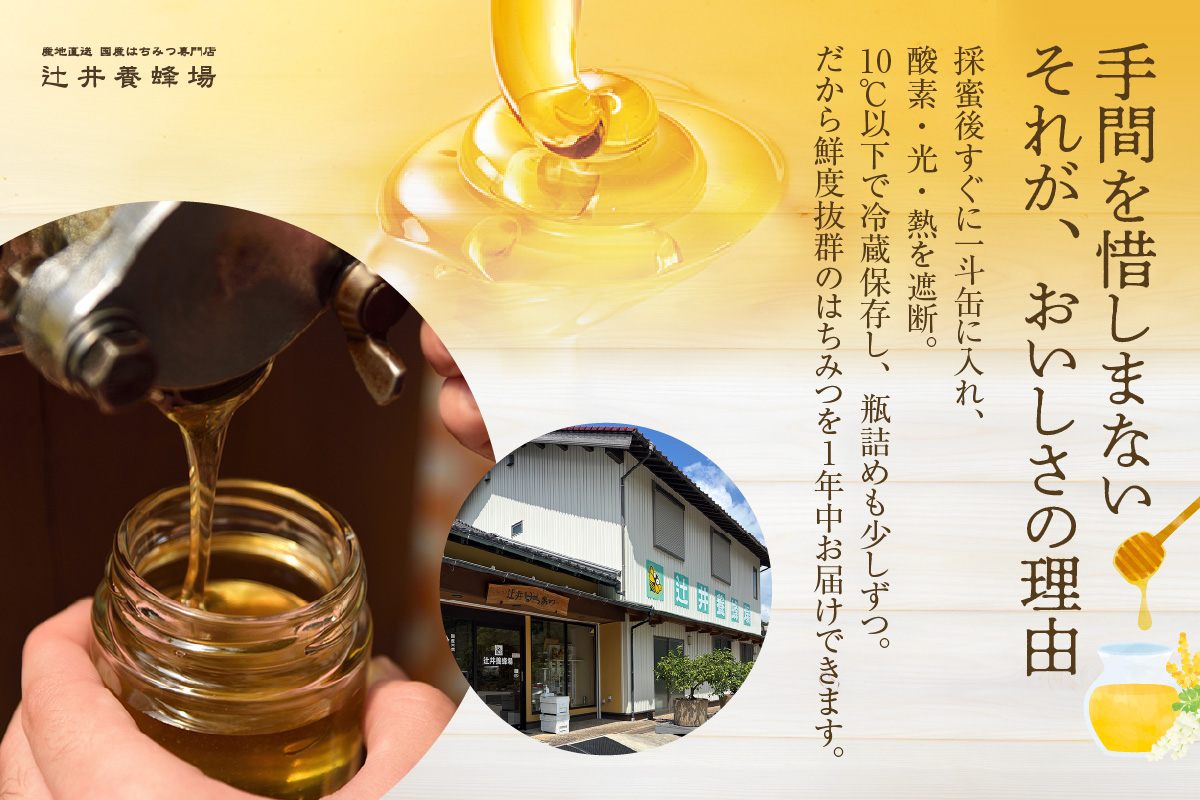 【国産純粋 百花はちみつ 500g 瓶】国産 純粋 百花 はちみつ ハチミツ 蜂蜜 紅茶 パン ヨーグルト おすすめ 兵庫県 香美町 辻井養蜂場 81-05