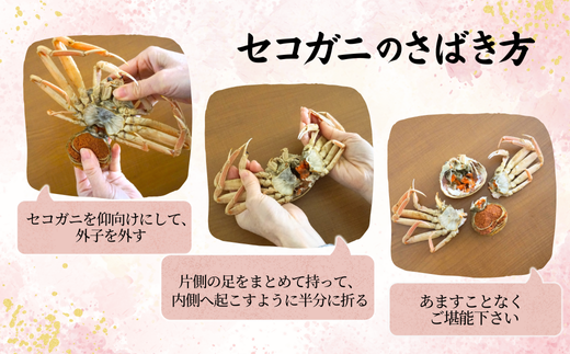 【先行予約】【柴山産 活セコガニ 6匹 1匹約120g 冷蔵】11月中旬以降配送予定 濃厚なかにミソとやみつきになる内子、外子が絶品です 数量限定 産地直送 鮮度抜群 絶妙の塩加減での茹で上げ 大人気 ふるさと納税 返礼品 おすすめ 兵庫県 香美町 香住 柴山 カニ 松葉ガニ せいこがに メスガニ 親ガニ ヤマヨシ 27000円 37-01