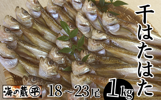 干ハタハタ1kg 08-08