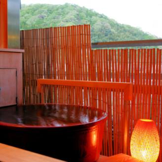 湯村温泉 朝野家 露天風呂付和洋室 一泊二食付宿泊券(2名様ペア・平日限定)