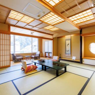 湯村温泉 朝野家 和室(10畳) 一泊二食付宿泊券(2名様ペア・平日限定)