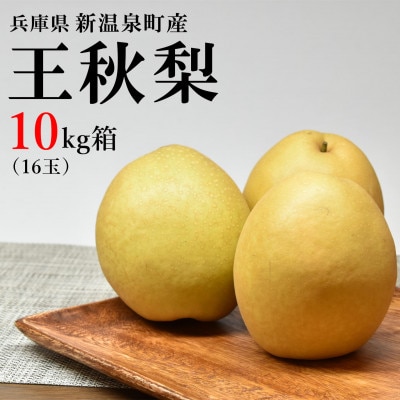 王秋梨 10kg箱(16玉)/兵庫県 新温泉町産