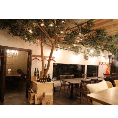 新温泉町の食材を贅沢に使用した 南イタリア料理店「ラ・フォルケッタ」のペアディナーチケット