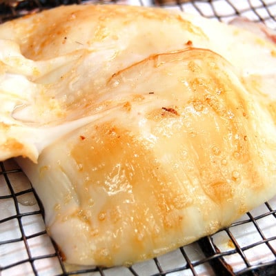 肉厚スルメイカ 一夜干し(大)2枚　個包装 山陰 名産 昔ながらの甘塩するめ 兵庫県新温泉町【配送不可地域：離島】