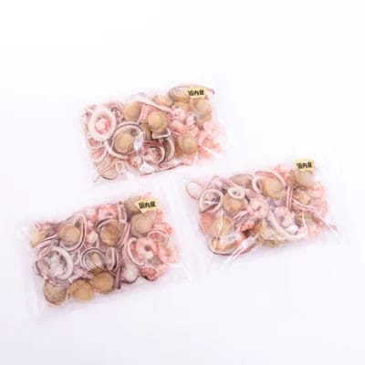 【毎月定期便】完全国産3種シーフードミックス　やわらか仕上げ　こだわりの上質素材使用全12回【配送不可地域：離島】