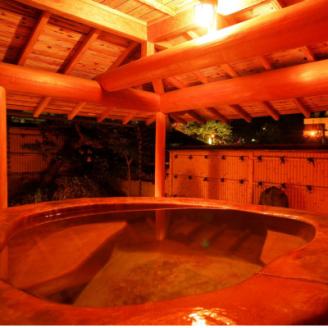 湯村温泉 朝野家 露天風呂付特別室 一泊二食付宿泊券(2名様ペア・平日限定)