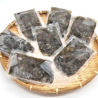 山陰の天然本もずく　無添加(80g×7パック)　個包装でお届けします【配送不可地域：離島】