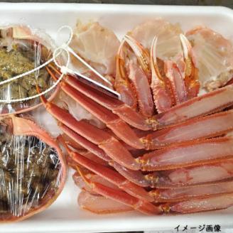 松葉ガニの本場・兵庫県新温泉町　調理済・活〆松葉ガニ鍋セット　だし付き(冷凍)　【3D凍結】【配送不可地域：離島】