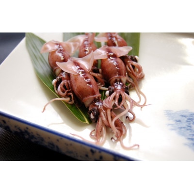 職人のプロ茹で　釜揚げほたるいか　120g×4パック　高鮮度3D凍結【配送不可地域：離島】