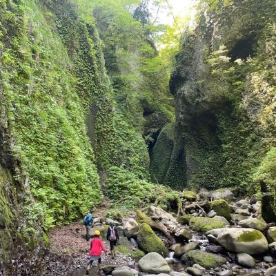 【兵庫・新温泉・自然体験】秘境の滝を目指して、シワガラの滝ガイドツアー!ペアチケット