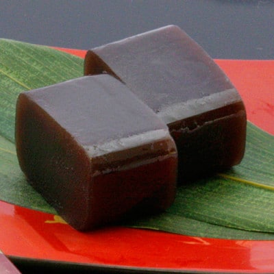 元祖羽二重とちもち10個入り+栃の実羊羹2本組(小豆・白あん)