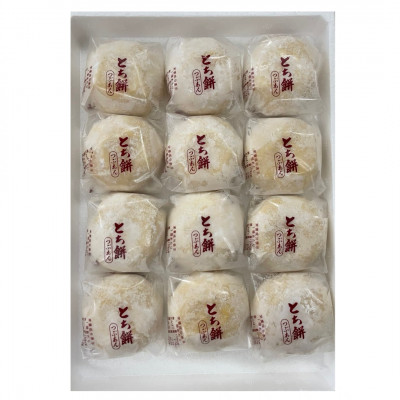 但馬菓子処　総本家　栃泉の栃もち　つぶあん　12個入り　冷凍品【配送不可地域：離島】