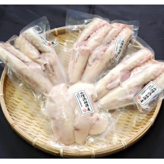 鮮度・美味しさ抜群　真ふぐむき身と白子のセット【配送不可地域：離島】