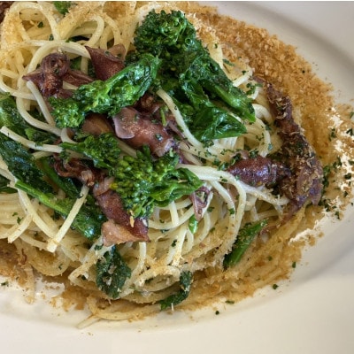 新温泉町の食材を贅沢に使用した 南イタリア料理店「ラ・フォルケッタ」のペアディナーチケット