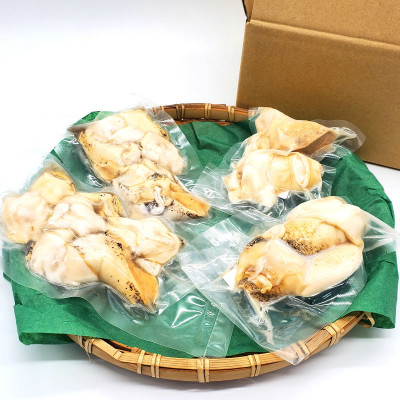 生食可・2種類のバイ貝むき身　各2パック(赤バイ、白バイ貝)【配送不可地域：離島】