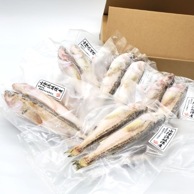 兵庫県新温泉町　お刺身もできる船内凍結生ハタハタ(10尾入)【配送不可地域：離島】