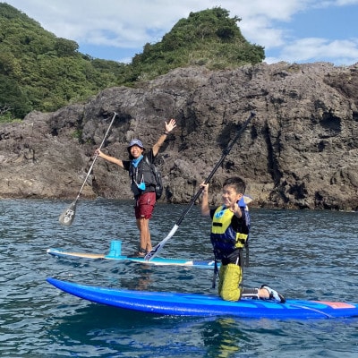 【兵庫・新温泉・SUP】陸では出会えない景色を!日本遺産諸寄でSUP体験!ソロチケット(1名分)
