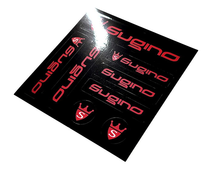 Sugino Sticker Sheet Black ステッカー ブラック 株式会社スギノエンジニアリング 奈良県 奈良市 なら 12-095