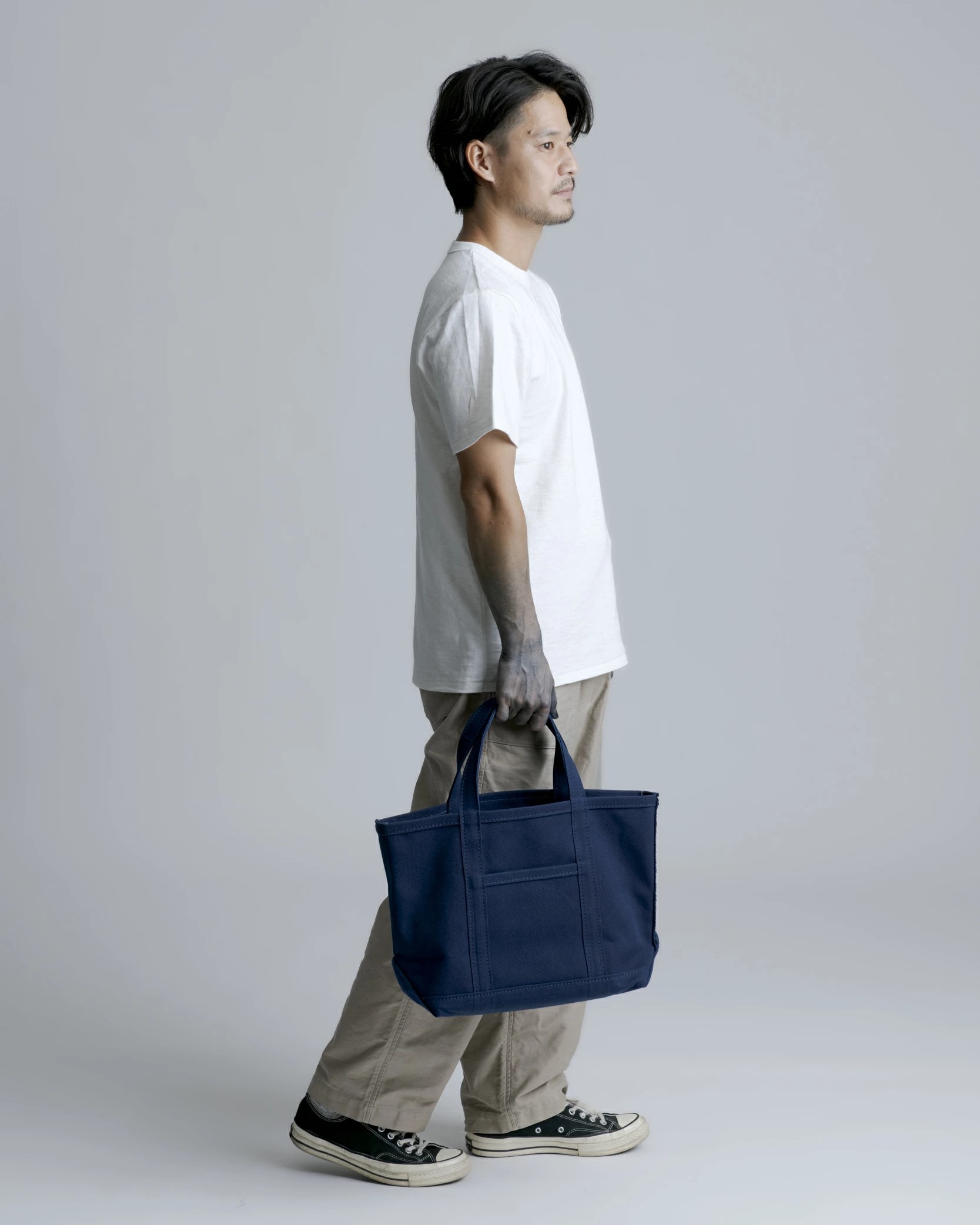 Canvas tote bag（indigo）M Indigo Classic 奈良県 奈良市 なら 150-003