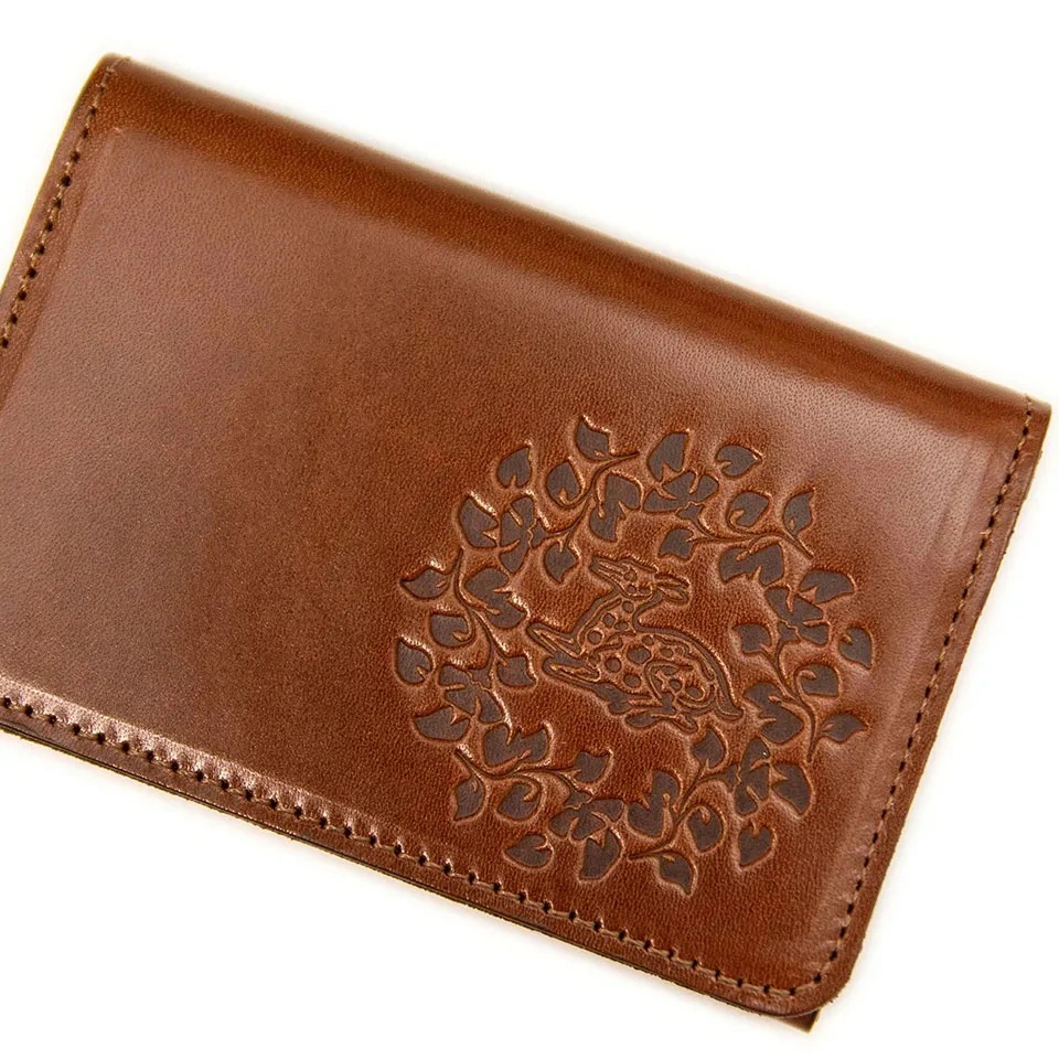 正倉院文様本革名刺入れ 文様1 HARUHINO 奈良県 奈良市 なら 33-002