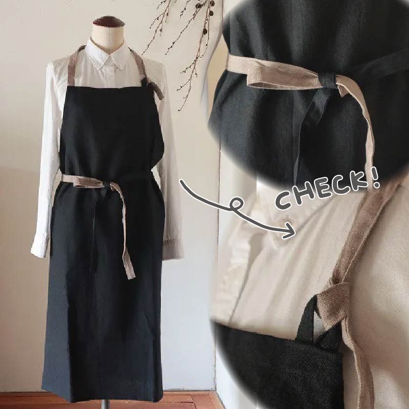 BAKER/ブラック エプロン Fu-ra 奈良県 奈良市 なら 33-014