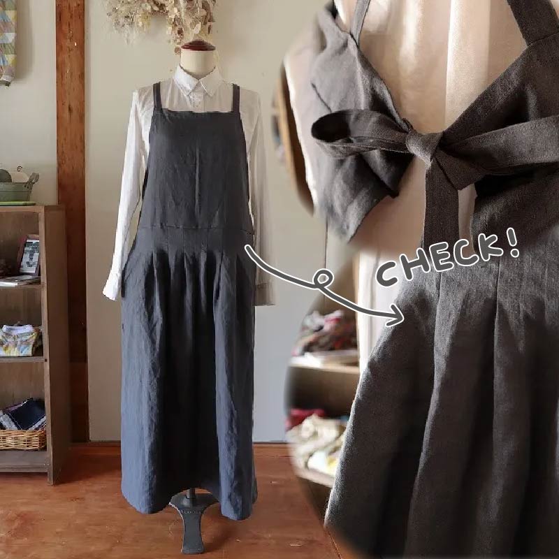 MARON エプロン Fu-ra 【カラー：グレー】 奈良県 奈良市 なら 35-026