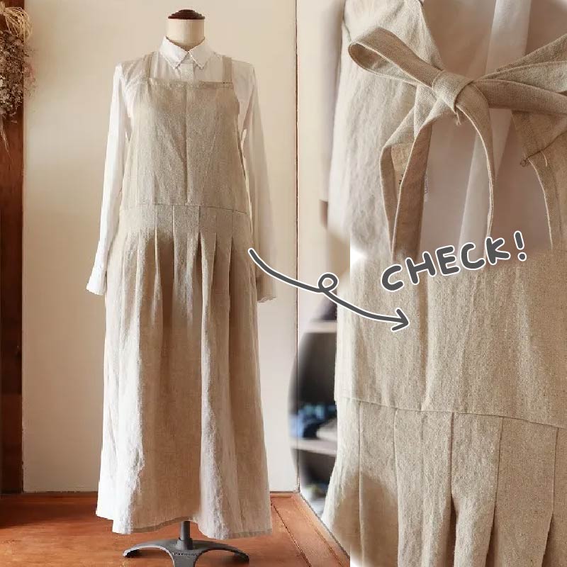 MARON エプロン Fu-ra 【カラー：生成り】 奈良県 奈良市 なら 35-027