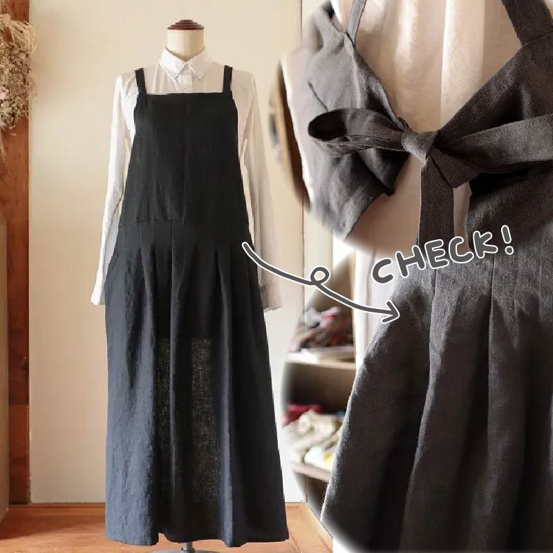 MARON エプロン Fu-ra 【カラー：ブラック】 奈良県 奈良市 なら 35-028