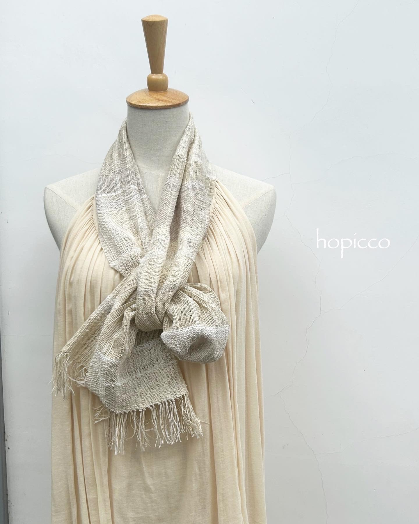 ストール（ベビーアルパカ）20cm×160cm 茶系 合同会社工藝舎 奈良県 奈良市 なら 50-029