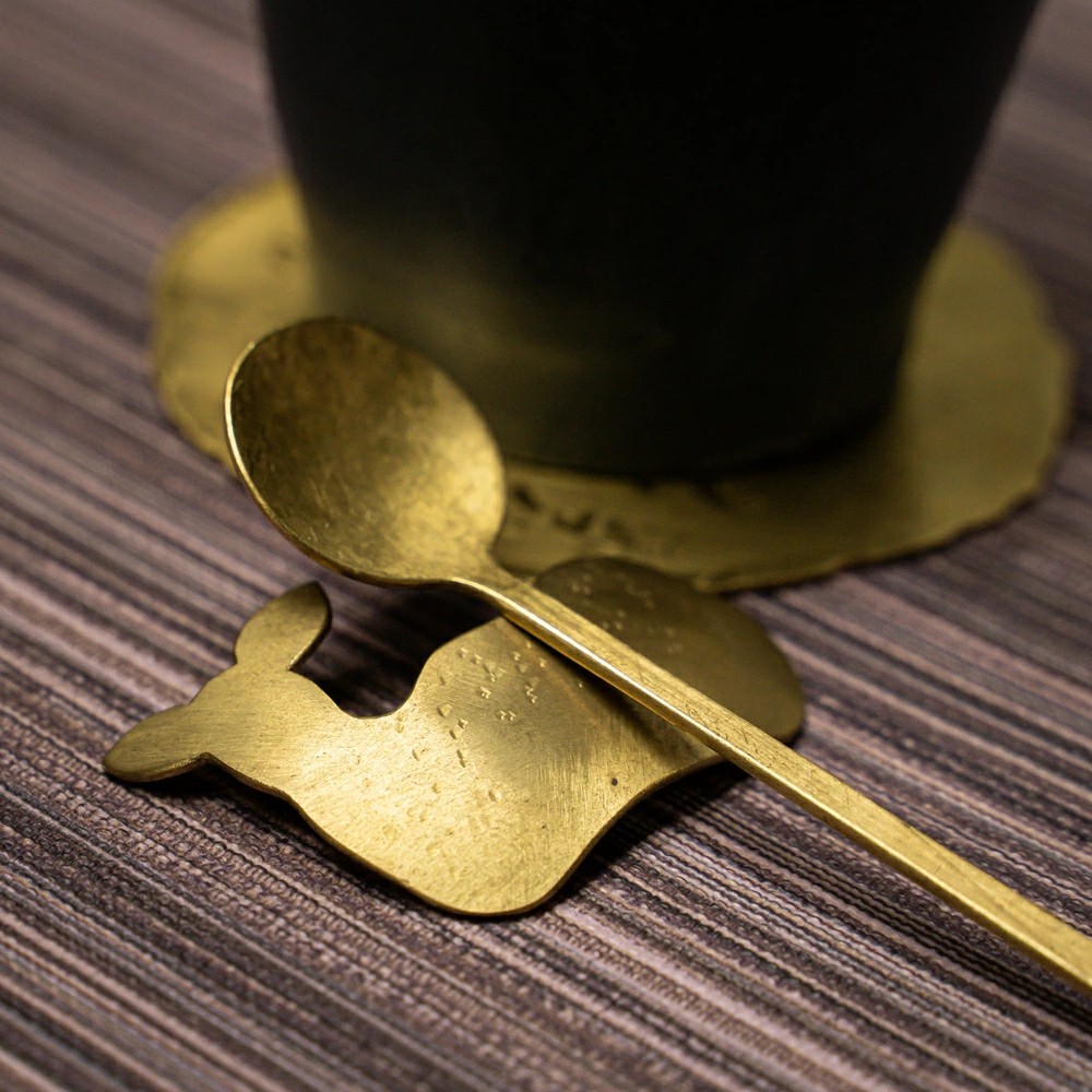 万喜彫金工房 体験チケット（シカの箸置き）2名様分 合同会社工藝舎 奈良県 奈良市 なら 55-011