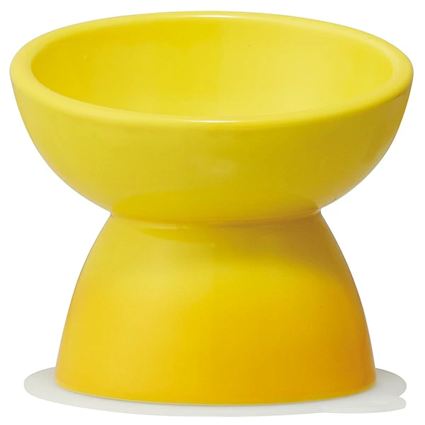 ペット用食器 『 超小型犬用食器 イエロー 』(スケーター株式会社) フードボウル 犬用食器 ペット用 犬 食器 餌 餌入れ えさ入れ ペットフード入れ 小型犬 マット付 536236 奈良県 奈良市 なら 9-058