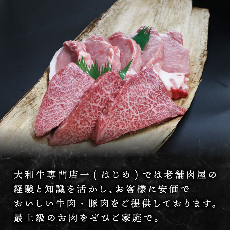 H-37 大和牛・ヤマトポークのステーキセット