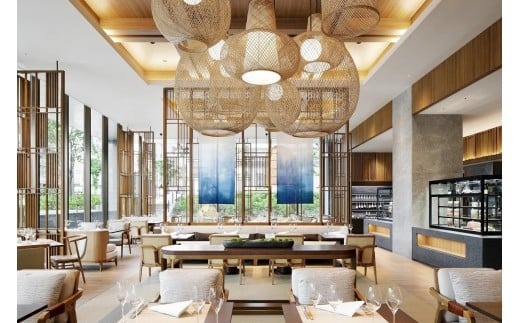 T-35 JWマリオット・ホテル奈良 ペアディナー券（オールデイダイニングでの洋食５コース）