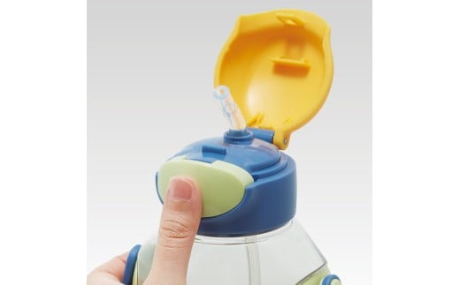 ワンプッシュストローボトル 530ml ディノサウルス スケーター〈skater〉水筒 ワンプッシュオープン 奈良県 奈良市 なら 6-315