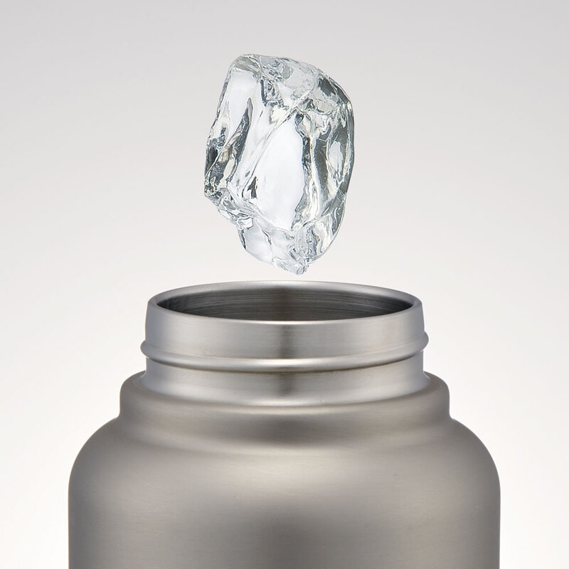 スクリューハンドル付きマグボトル 1000ml 保温保冷「シルバー」 〈スケーター株式会社〉 マグボトル 水筒 1リットル 1ｌ アウトドア 直飲み STSC10_4973307579295 奈良県 奈良市 なら 11-017