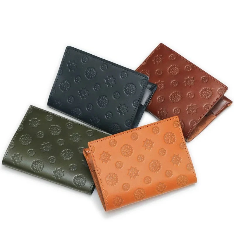 正倉院文様本革ブックカバー（文庫サイズ 全４色） HARUHINO 奈良県 奈良市 なら 16-052