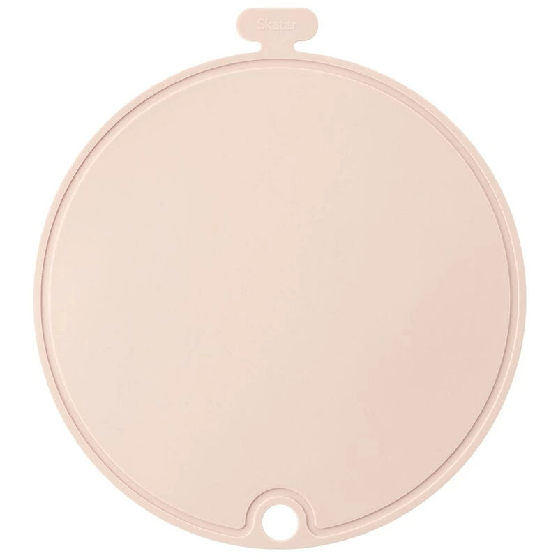 【ふるさと納税】 まな板 シリコーン丸型まな板 直径 30cm 曲げて使える 料理 キッチングッズ くすみ カラー イエロー 食洗機OK 食洗機可 食洗器対応 熱湯消毒 衛生的 食材を移しやすい 吊り下げ収納 スケーター株式会社 623349 奈良県 奈良市 なら 6-061