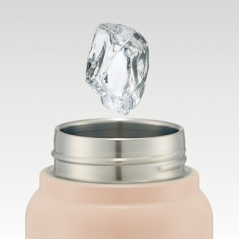 スクリューハンドル付きマグボトル500ml 保温保冷くすみピンク STSC5_4973307579172 スケーター株式会社 奈良県 奈良市 なら 8-013