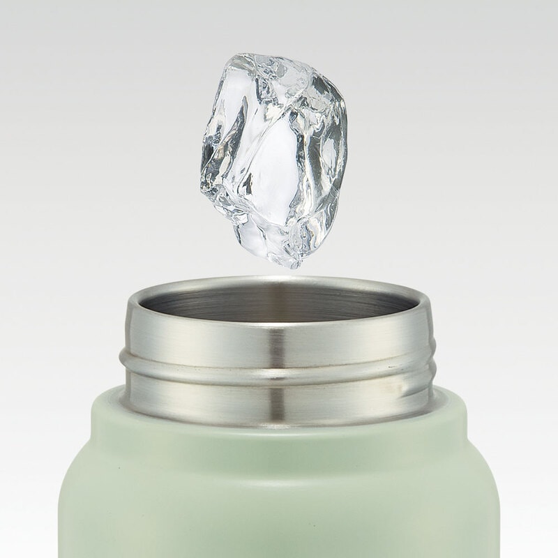 スクリューハンドル付きマグボトル500ml 保温保冷くすみグリーン STSC5_4973307579189 スケーター株式会社 奈良県 奈良市 なら 8-014