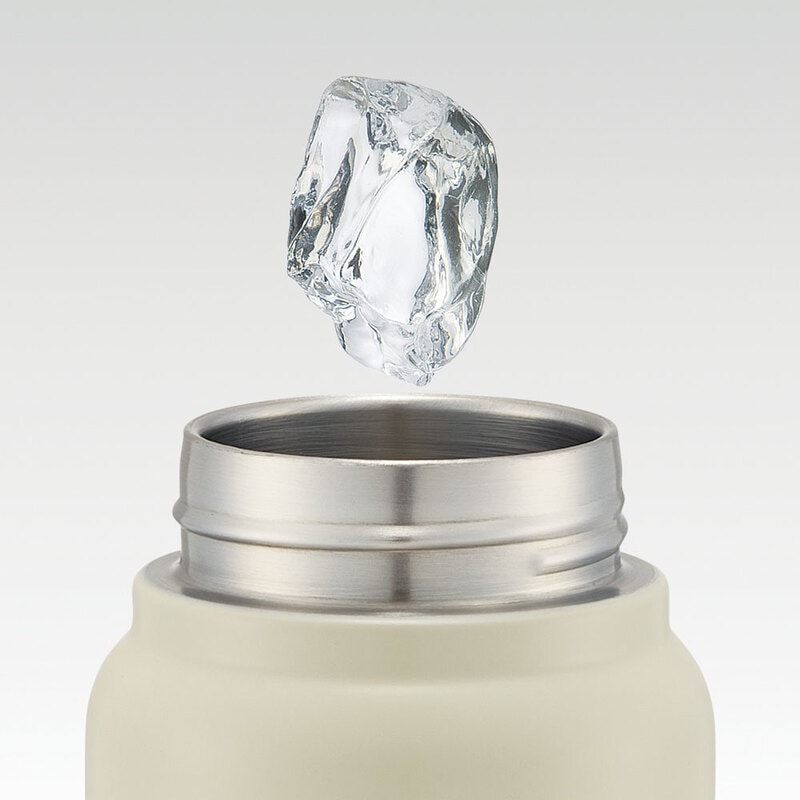 スクリューハンドル付きマグボトル500ml 保温保冷くすみグレー STSC5_4973307579165 スケーター株式会社 奈良県 奈良市 なら 8-015