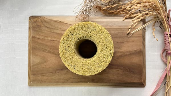 【定期便3ヶ月】米農家の嫁が作る米粉シフォンケーキ（プレーン・深蒸し茶・マーブル各3個）米心工房 奈良県 奈良市 なら U-119