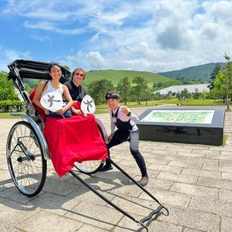 【１９０分】きき酒付き・世界遺産ツアー １名１台 人力車 株式会社麻世勝エビス C-36