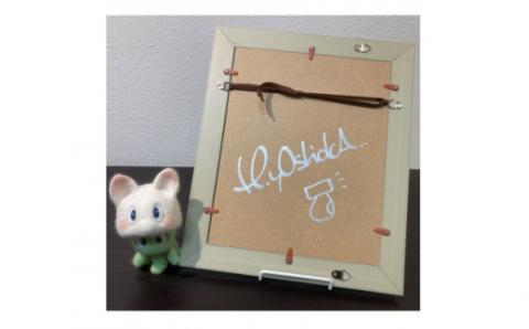 F-63 インチ版画「わたぼうし」 奈良市 有限会社SOCKS