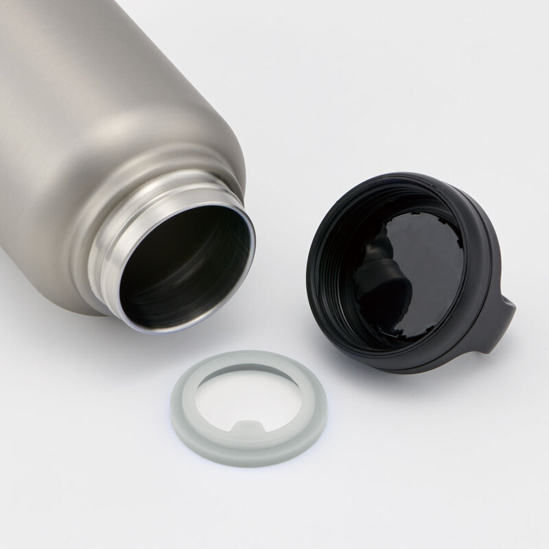 スクリューハンドル付きマグボトル 1000ml 保温保冷「シルバー」 〈スケーター株式会社〉 マグボトル 水筒 1リットル 1ｌ アウトドア 直飲み STSC10_4973307579295 奈良県 奈良市 なら 11-017