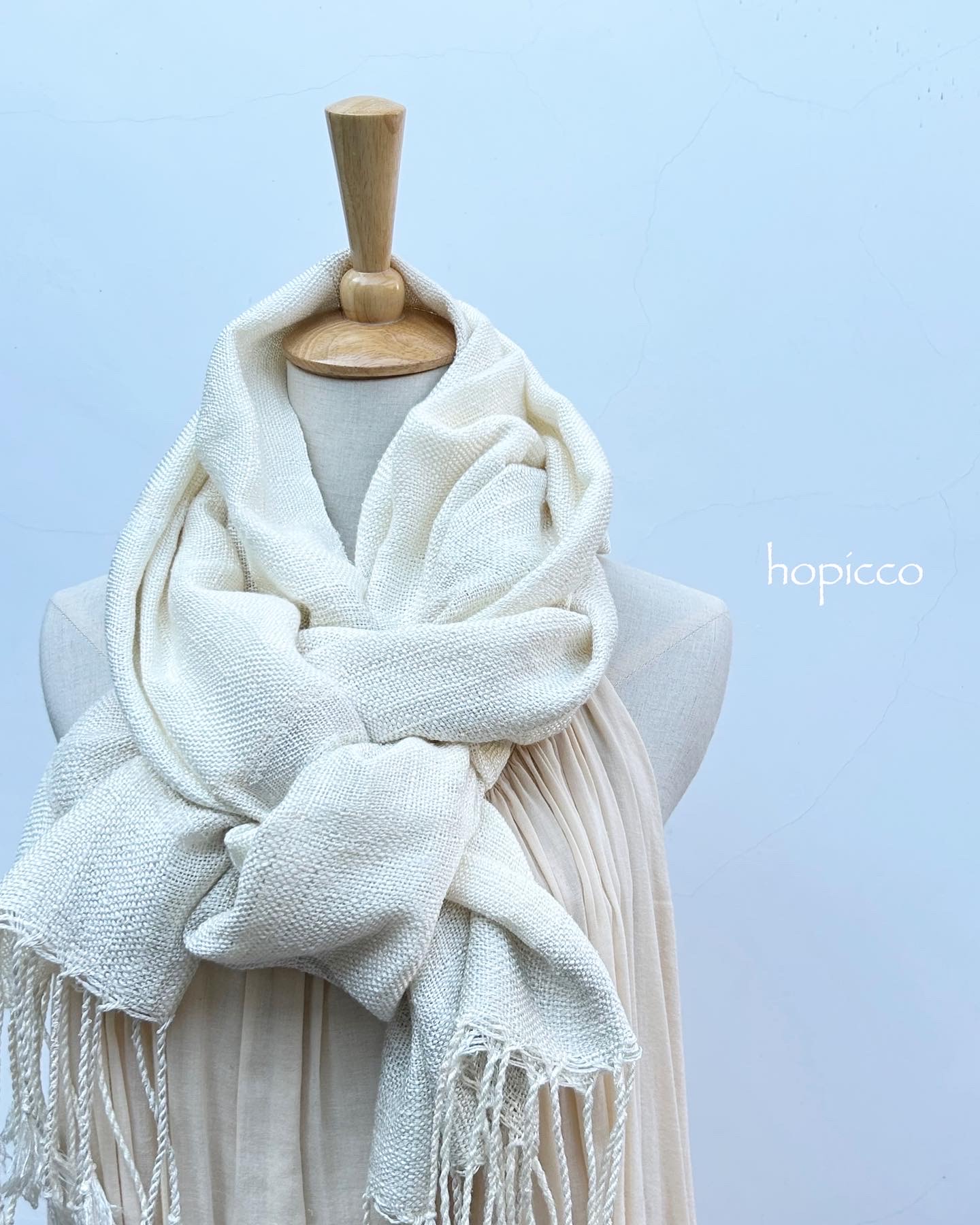 ストール（ベビーアルパカ）60cm×200cm 茶系 合同会社工藝舎 奈良県 奈良市 なら 150-011