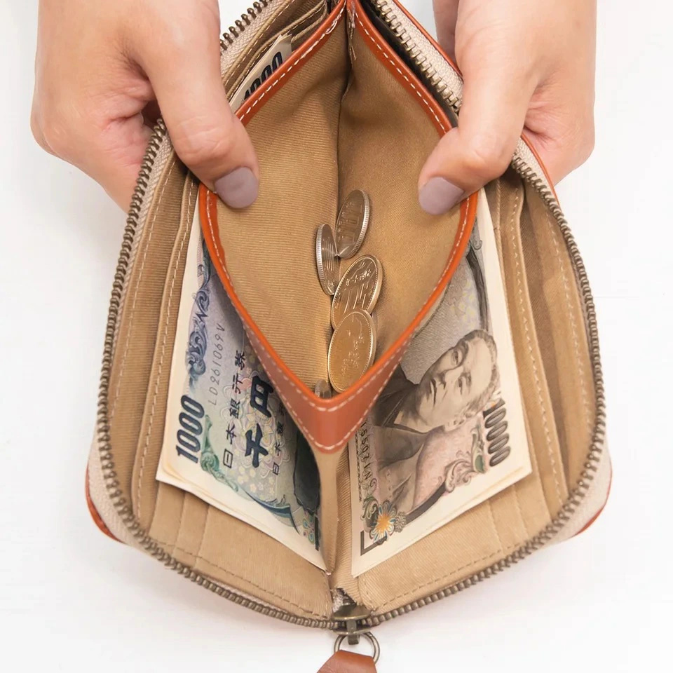 本革L型財布 HARUHINO 奈良県 奈良市 なら 38-003