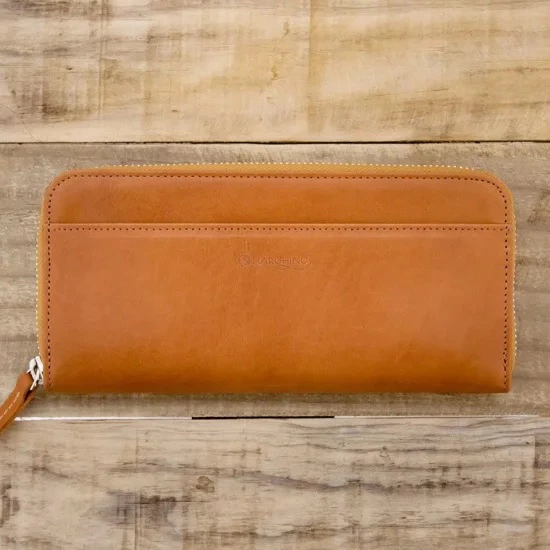 本革ラウンド財布 HARUHINO 奈良県 奈良市 なら 45-013