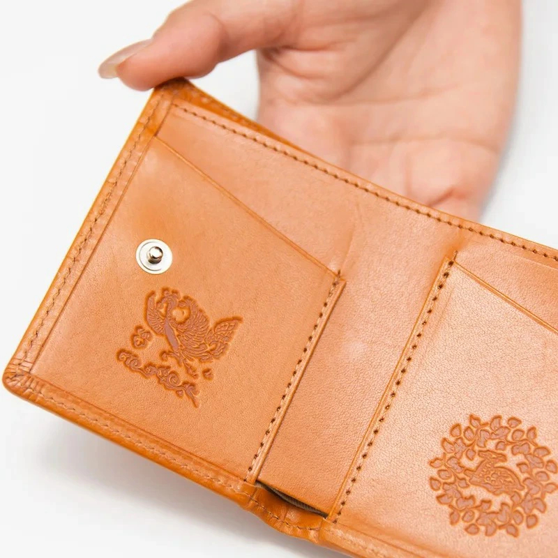 正倉院文様三つ折りコンパクト財布 HARUHINO 奈良県 奈良市 なら 72-001