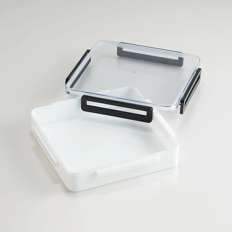 全型のり保存容器 ベーシック 収納 密閉 お茶パック 乾物 食品 縦置き 横置き パッキン付きフタ 4ロック 大容量 巻き寿司 手巻き寿司＜スケーター株式会社＞ 623226 奈良県 奈良市 なら 7-053