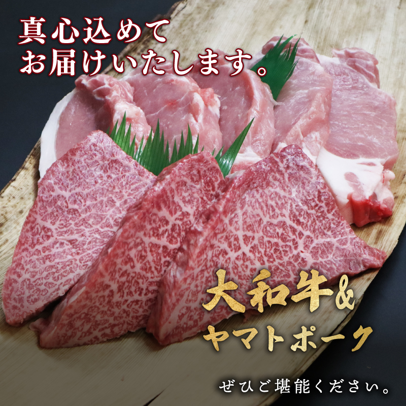 H-37 大和牛・ヤマトポークのステーキセット